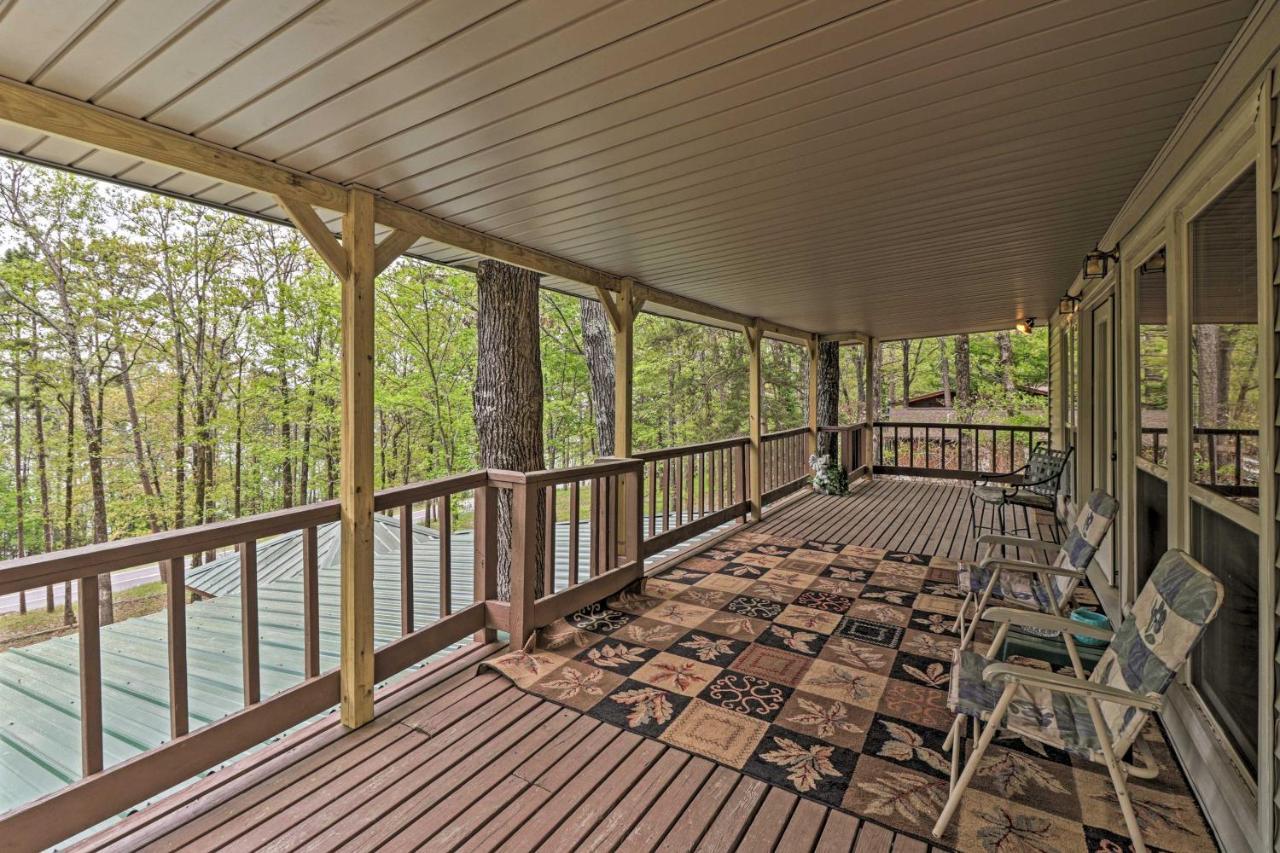 Secluded Edgemont Getaway With Huge Outdoor Deck! Villa Fairfield Bay Bagian luar foto